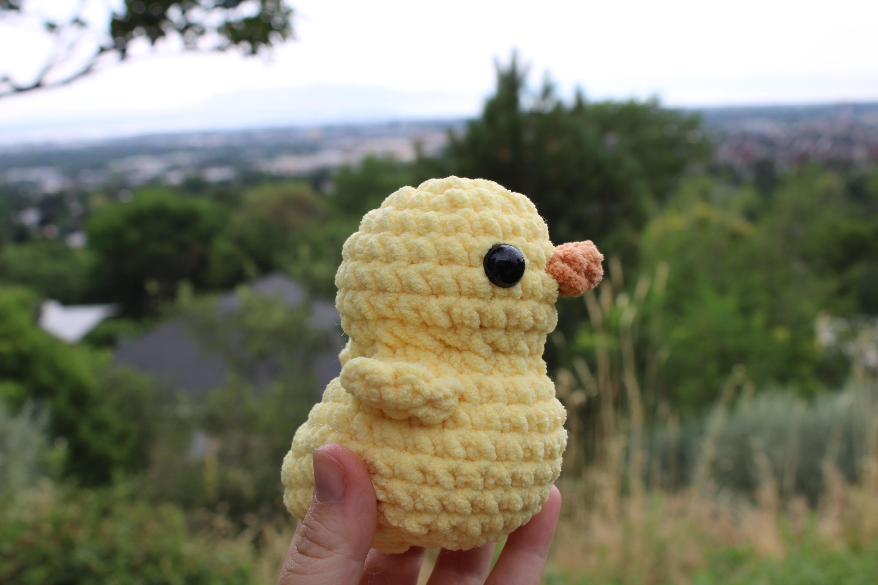 Handmade Crochet Duck
